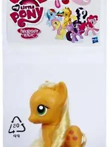 New 🛒 My Little Pony Friendship is Magic 3 Inch Bagged Applejack Figure 🔔