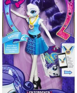 Brand new ✨ My Little Pony Equestria 👧 Girls Friendship Games Rarity Doll Set [School Spirit, Damaged Package] 🛒