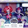 Discount 🧨 My Little Pony Equestria 👧 Girls Minis Elements of Friendship Sparkle Collection Exclusive Figure 4-Pack 🥰
