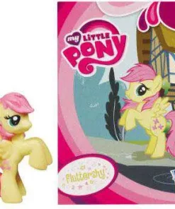 Promo 💯 My Little Pony Series 1 Fluttershy 2-Inch PVC Figure 🧨