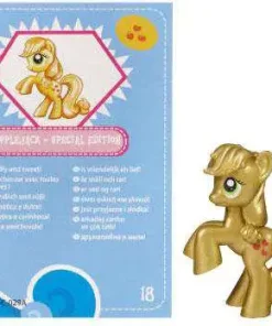 Coupon 🔔 My Little Pony Series 3 Metallic Applejack 2-Inch Chase PVC Figure 🎁