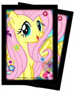 Best deal 🎉 Ultra Pro My Little Pony Trading Card Game Fluttershy Deck Protector Small Card Sleeves [60 Count] 🔔