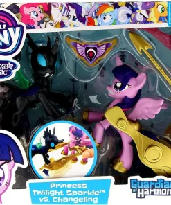 Wholesale 😉 My Little Pony Guardians of Harmony Princess Twilight Sparkle vs. Changeling Figure 2-Pack [Good Vs. Evil] 🧨