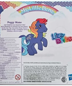Outlet 🎉 My Little Pony Retro Lite-Brite Peggy Mane Figure ⌛ -Deals Skylanders Store mlplitebritepeggymane inset3