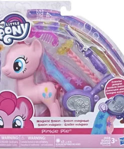 Promo ✔️ My Little Pony Magical Salon Pinkie Pie 6-Inch Hair Styling Fashion Pony 🎉
