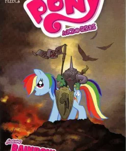 Flash Sale 😍 My Little Pony Micro-Series #2 Featuring Rainbow Dash Comic Book [Cover B] 😍