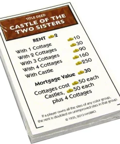 Promo 👏 My Little Pony Monopoloy Parts 28 Deed Cards 1.5-Inch [Loose] 🛒