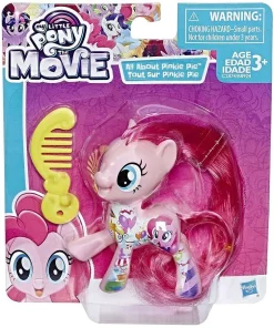 Outlet 👏 My Little Pony The Movie All About Pinkie Pie Mini Figure 🔔