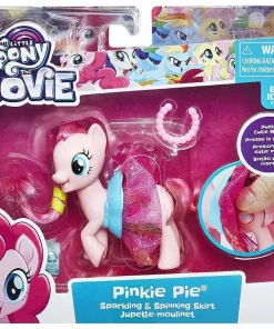 Best Sale 🎁 My Little Pony The Movie Magic Expression Pinkie Pie Figure [Sparkling & Spinning 👗 Skirt] ✔️