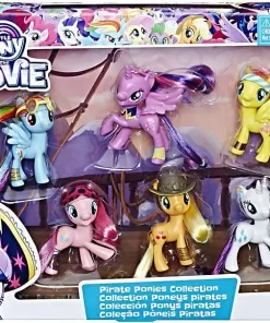 Deals ❤️ My Little Pony Pirate Ponies Collection Exclusive Figure 6-Pack ❤️