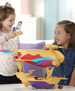 Cheapest 💯 My Little Pony The Movie Rainbow Dash Swashbuckler Pirate Airship Exclusive Playset 🔔 -Deals Skylanders Store mlpmovieraindashswash inset2