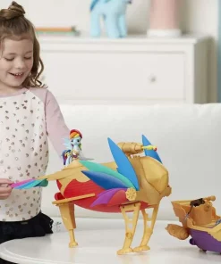 Cheapest 💯 My Little Pony The Movie Rainbow Dash Swashbuckler Pirate Airship Exclusive Playset 🔔 -Deals Skylanders Store mlpmovieraindashswash inset3