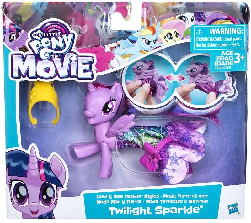 Budget 👍 My Little Pony The Movie Princess Twilight Sparkle Land & Sea Figure 🥰 1 Budget 👍 My Little Pony The Movie Princess Twilight Sparkle Land & Sea Figure 🥰