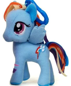 Flash Sale 🎉 My Little Pony Friendship is Magic 3 Inch Rainbow Dash Plush Clip 🔔