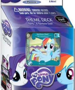 New 😍 My Little Pony Collectible Card Game Premiere Rainbow Dash Theme Deck 👍