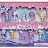 Outlet 🎁 My Little Pony Unicorn Party Celebration Exclusive 1.5-Inch Mini Figure 10-Pack 🎉