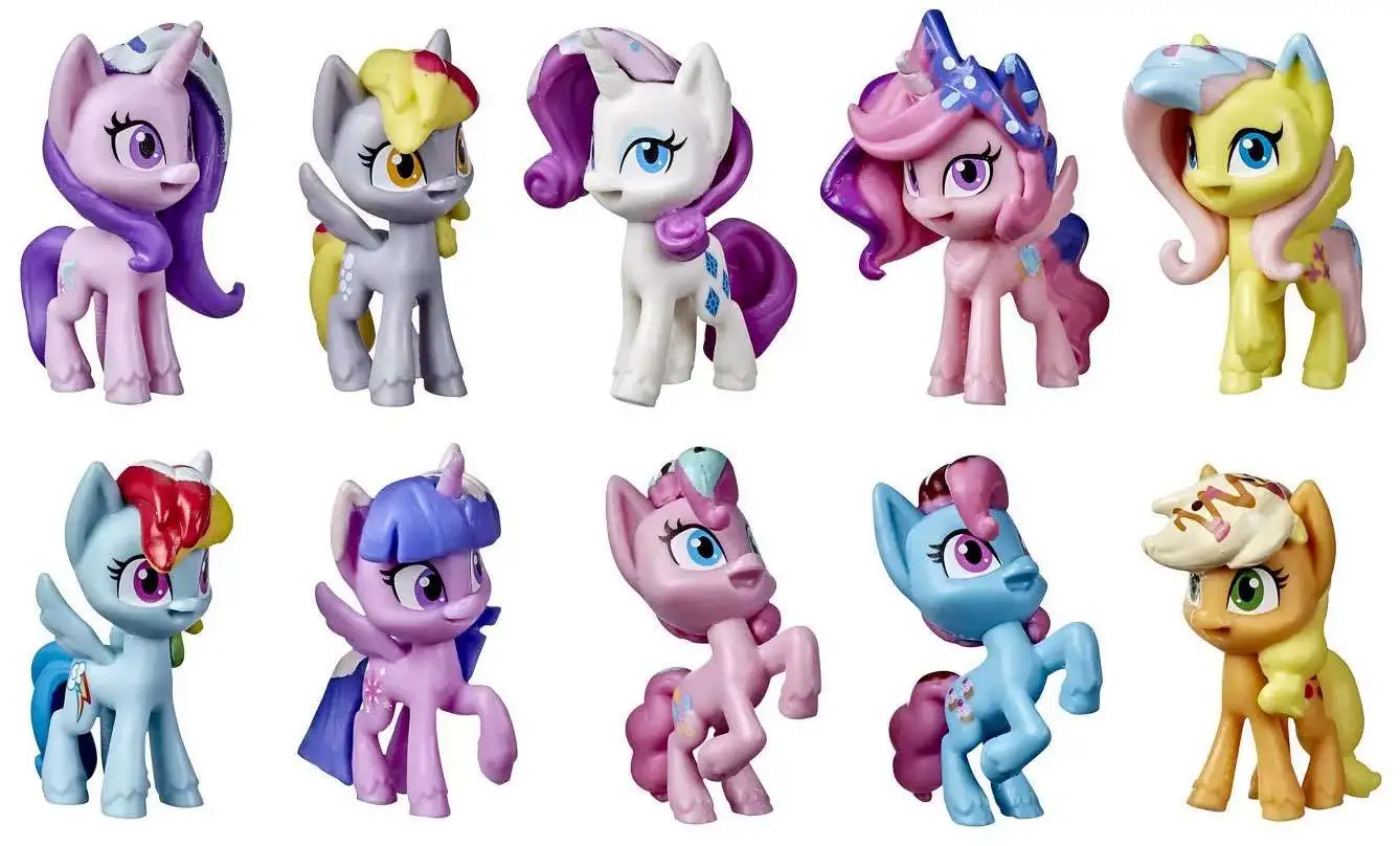 Outlet 🎁 My Little Pony Unicorn Party Celebration Exclusive 1.5-Inch Mini Figure 10-Pack 🎉 2 Outlet 🎁 My Little Pony Unicorn Party Celebration Exclusive 1.5-Inch Mini Figure 10-Pack 🎉 - Image 2
