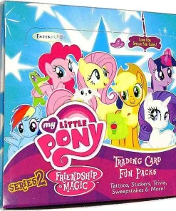 Brand new 🔔 My Little Pony Friendship is Magic Fun Packs Series 2 Trading Card Box [24 Packs] 😍