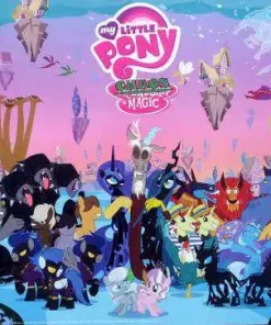 Best deal 🎉 My Little Pony Friendship is Magic Hasbro Studios Chaos is Magic 11-Inch Poster 🎁