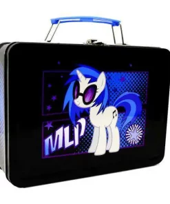 Discount 💯 My Little Pony DJ P0N-3 "Vinyl Scratch" Lunch Box [Damaged Package] 👏
