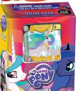 Cheapest 😀 My Little Pony Collectible Card Game Canterlot Nights Princess Celestia Theme Deck 🔥