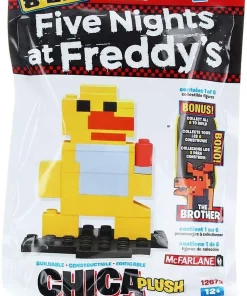 Best reviews of 😀 McFarlane Toys Five Nights at Freddy's 8-Bit Series 2 Plush Chica Buildable Figure #12672 [The Brother Piece!] ✨ -Deals Skylanders Store plushchica inset2