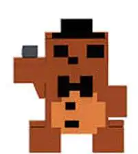 Flash Sale ⭐ McFarlane Toys Five Nights at Freddy's 8-Bit Series 2 Plush Freddy Buildable Figure #12673 [The Brother Piece!] ⌛