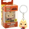 Promo 🛒 Funko My Hero Academia Pocket POP! All Might Exclusive Keychain [Silver Age, Glow-in-the-Dark] 😍