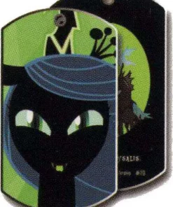 Best Pirce ✔️ My Little Pony Friendship is Magic 🦮 Dog Tags Queen Chrysalis 🦮 Dog Tag #10 [Loose] 😍
