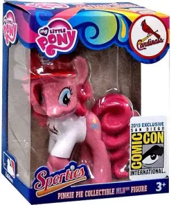 Cheap 🔥 My Little Pony MLB Sporties Pinkie Pie St. Louis Cardinals Exclusive 3-Inch Collectible Figure [Damaged Package] 🔥