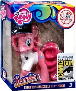 Coupon 😉 My Little Pony MLB Sporties Pinkie Pie New York Yankees Exclusive 3-Inch Collectible Figure 😀