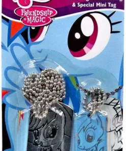 Outlet ⌛ My Little Pony Friendship is Magic Applejack & Rainbow Dash 🐕 Dog Tag 2-Pack 🤩