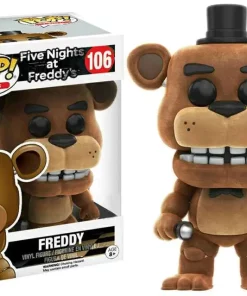 Cheapest 🛒 Funko Five Nights at Freddy's POP! Games Freddy Exclusive Vinyl Figure #106 [Flocked, Damaged Package] 💯