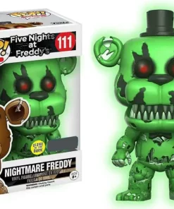 Deals 🔔 Funko Five Nights at Freddy's POP! Games Nightmare Freddy Exclusive Vinyl Figure #111 [Glow-in-the-Dark] 🤩