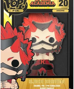 Buy ⭐ Funko My Hero Academia POP! Pin Eijiro Kirishima Large Enamel Pin #20 (Pre-Order ships January) 😉