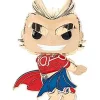 Wholesale 🛒 Funko My Hero Academia POP! Pin All Might Large Enamel Pin [Silver Age Chase Version] 😉