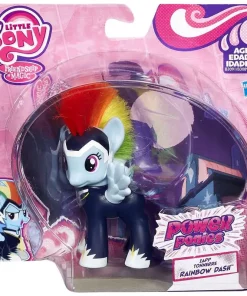 Promo 🔔 My Little Pony Friendship is Magic Power Ponies Rainbow Dash Exclusive Figure [Zapp, Loose] 🛒