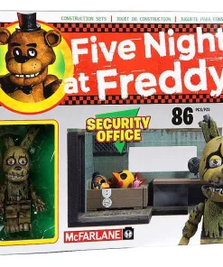 Deals 😉 McFarlane Toys Five Nights at Freddy's Security Office Construction Set [Springtrap] 💯