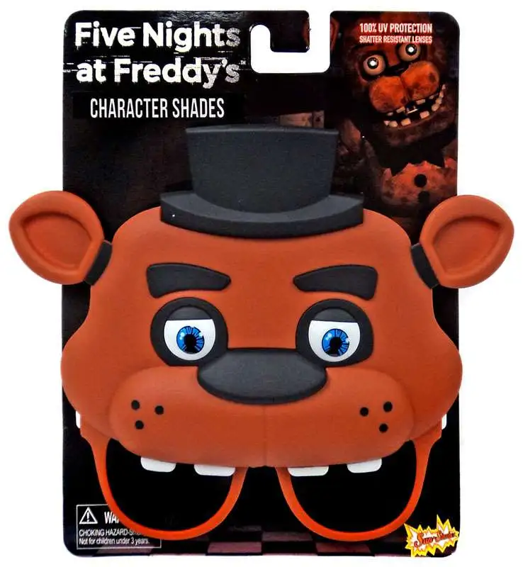 Outlet 🛒 Five Nights at Freddy's Sun-staches Character Shades Freddy Fazbear 👓 Sunglasses 👏 1 Outlet 🛒 Five Nights at Freddy's Sun-staches Character Shades Freddy Fazbear 👓 Sunglasses 👏