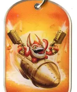 Best Sale 🌟 Skylanders Swap Force Trigger Happy 🦮 Dog Tag #15 [Loose (No Package)] 👍
