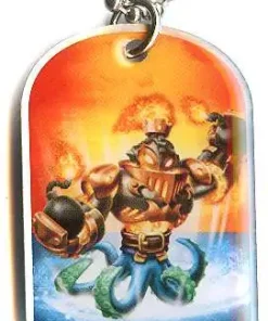 Wholesale 😀 Skylanders Swap Force Blast Buckler 🦮 Dog Tag #26 [Loose] ⌛