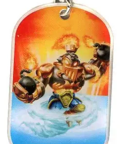 Outlet 👏 Skylanders Swap Force Blast Ranger 🐕 Dog Tag #28 [Loose] 🔥