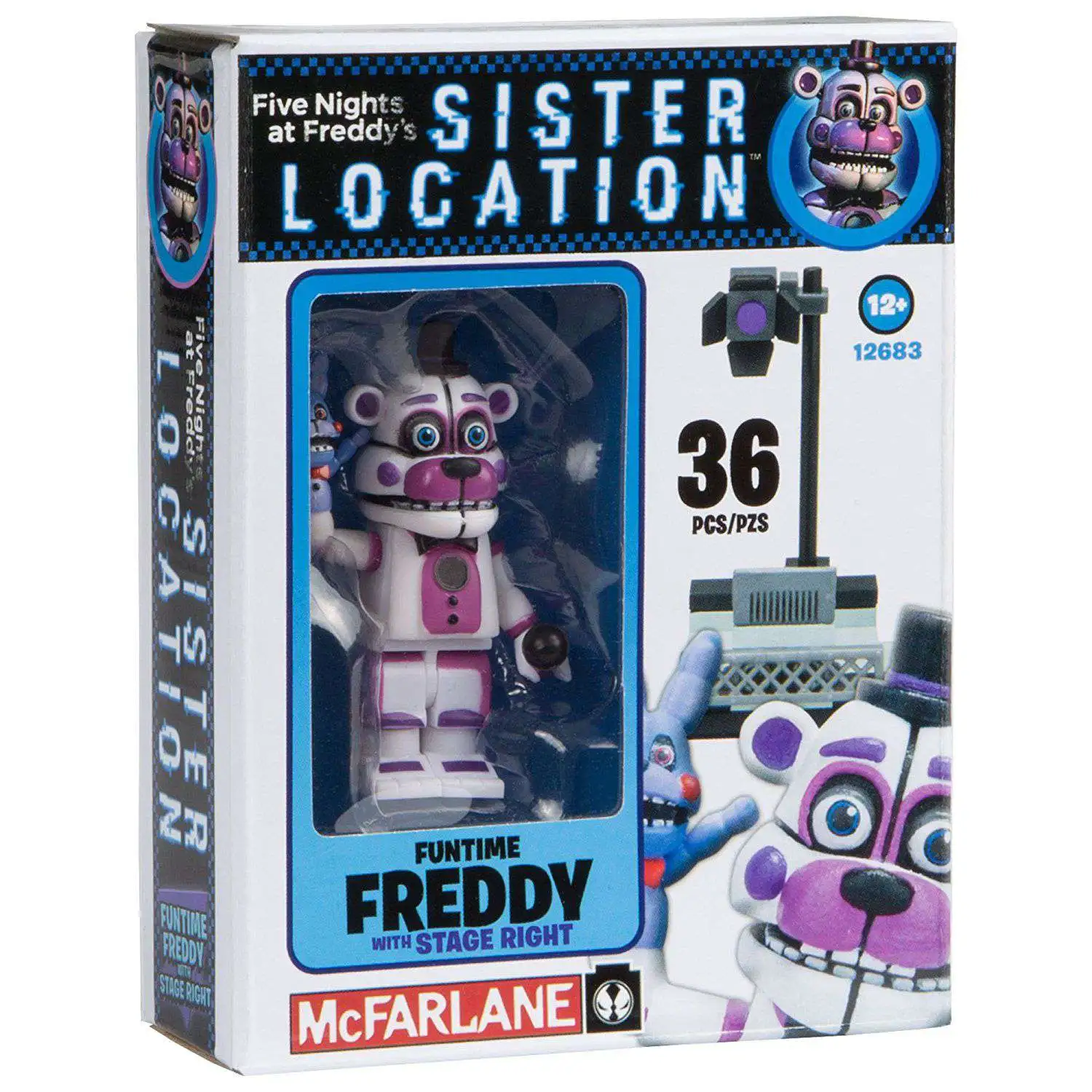 Top 10 👏 McFarlane Toys Five Nights at Freddy's Sister Location Funtime Freddy with Stage Right Micro Figure Build Set 👍 1 Top 10 👏 McFarlane Toys Five Nights at Freddy's Sister Location Funtime Freddy with Stage Right Micro Figure Build Set 👍