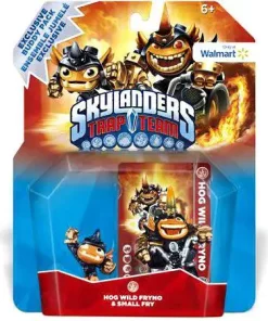 Hot Sale 🎉 Skylanders Trap Team Hog Wild Fryno & Small Fry Exclusive Buddy Pack [Loose] 💯
