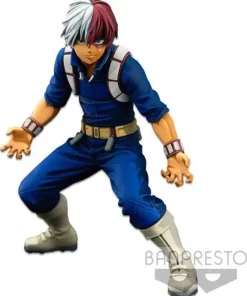 Coupon 🤩 My Hero Academia Super Master Stars Piece Shoto Todoroki 8.2-Inch Collectible PVC Figure [2D Version] 😀
