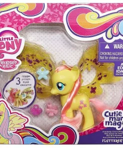 Wholesale ⭐ My Little Pony Friendship is Magic Cutie Mark Magic Fluttershy Figure [Friendship Charm Wings, Damaged Package] ⌛